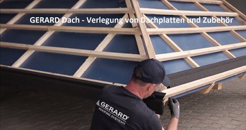 GERARD Dach - Verlegung von Dachplatten und Zubehör